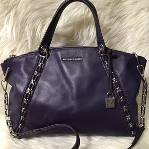 Michael Kors leather satchel purse